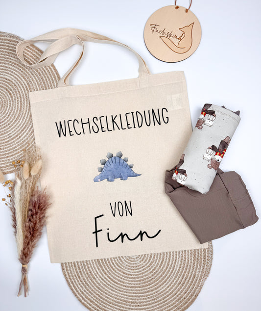 personalisierte Tasche für Wechselkleidung